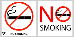 The sign of the sign is prohibited