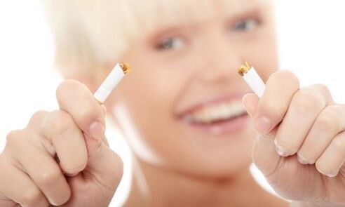 quit smoking and complications for the body