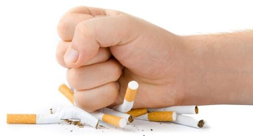 Get rid of cigarette