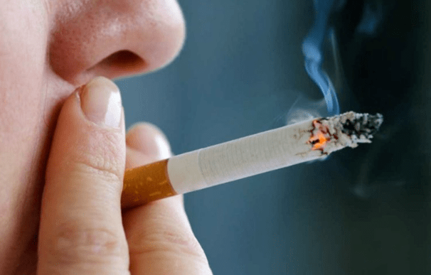You should be able to get a cigarette properly